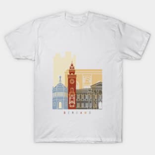 Bergamo skyline poster T-Shirt